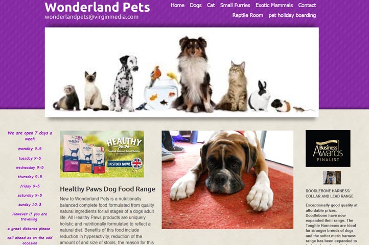 Wonderland Pets Stanford Le Hope Essex Dogs